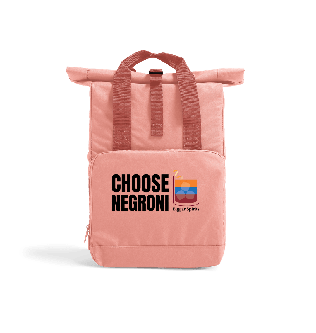 Blush Pink Choose Negroni rolltop bag