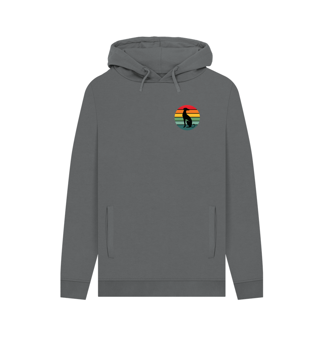 Slate Grey Printed Hoody
