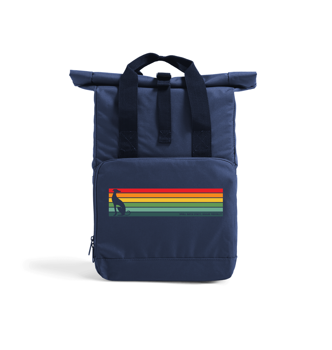 Navy Dusk Biggar retro bag