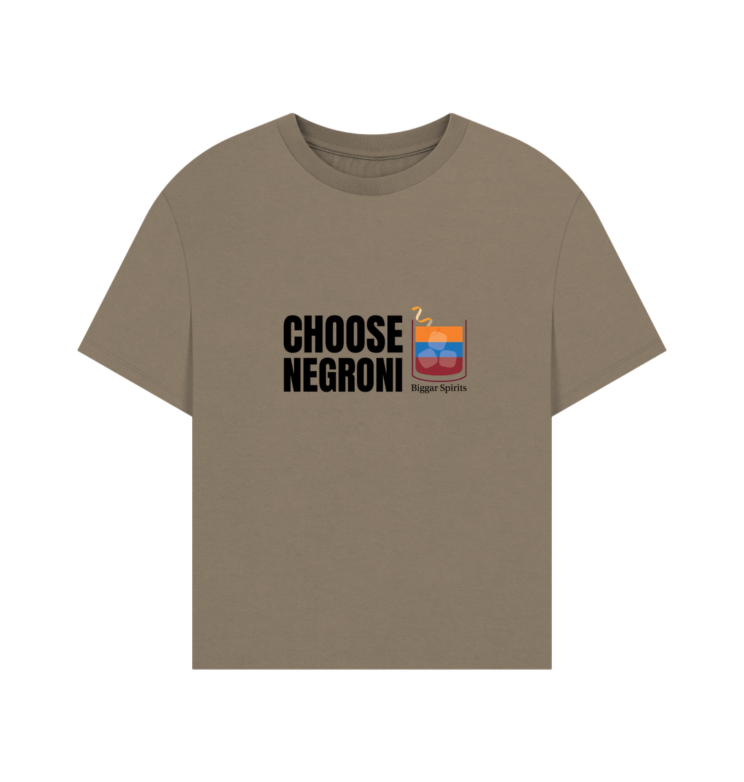 Willow Choose Negroni - Womens oversized t-shirt