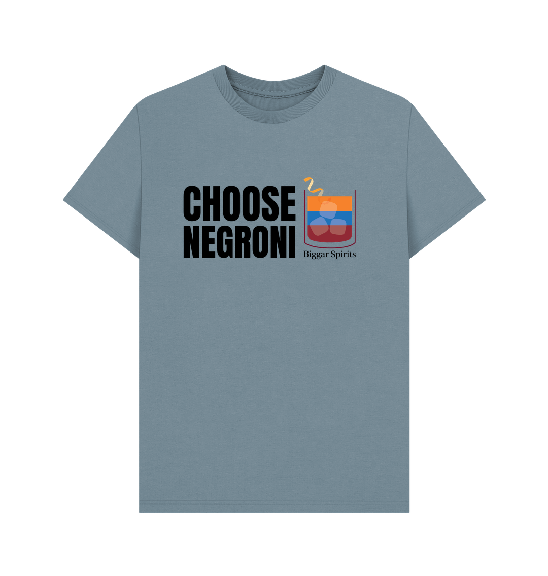 Stone Blue Choose Negroni Tee