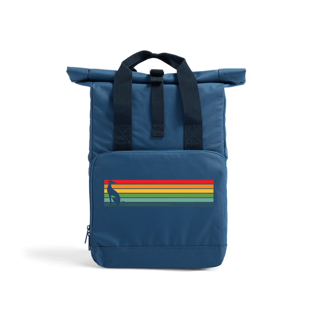 Airforce Blue Biggar retro bag