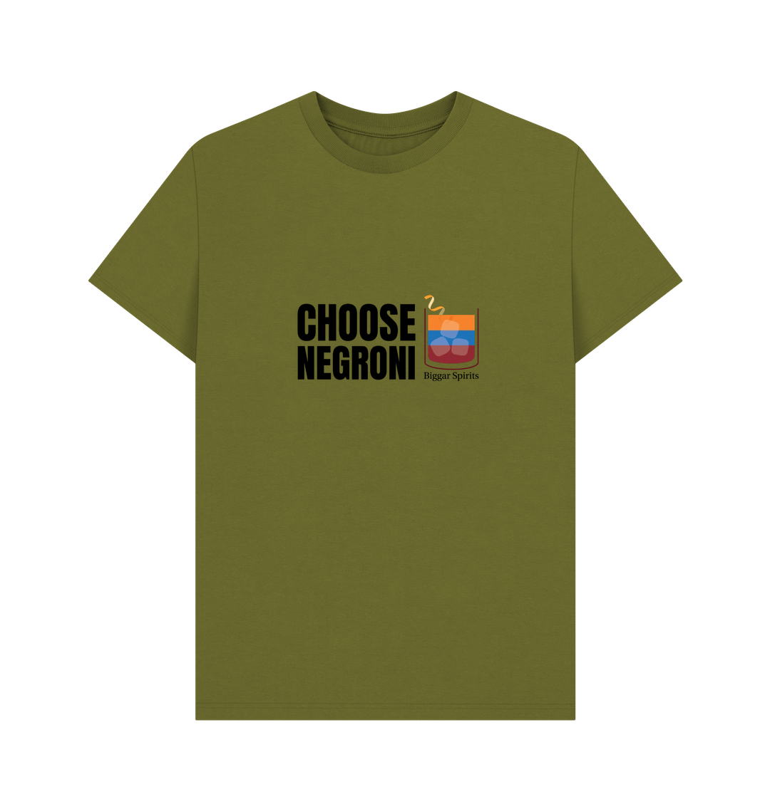 Moss Green Choose Negroni - Men's tee