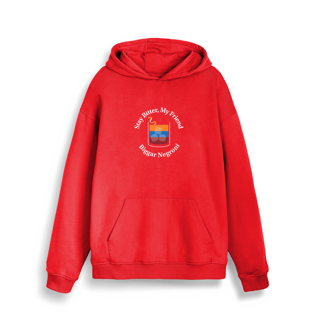 Deck Chair Red Stay bitter Unisex Cooper Dry Hoodie dark - Made by Stanley\/Stella.