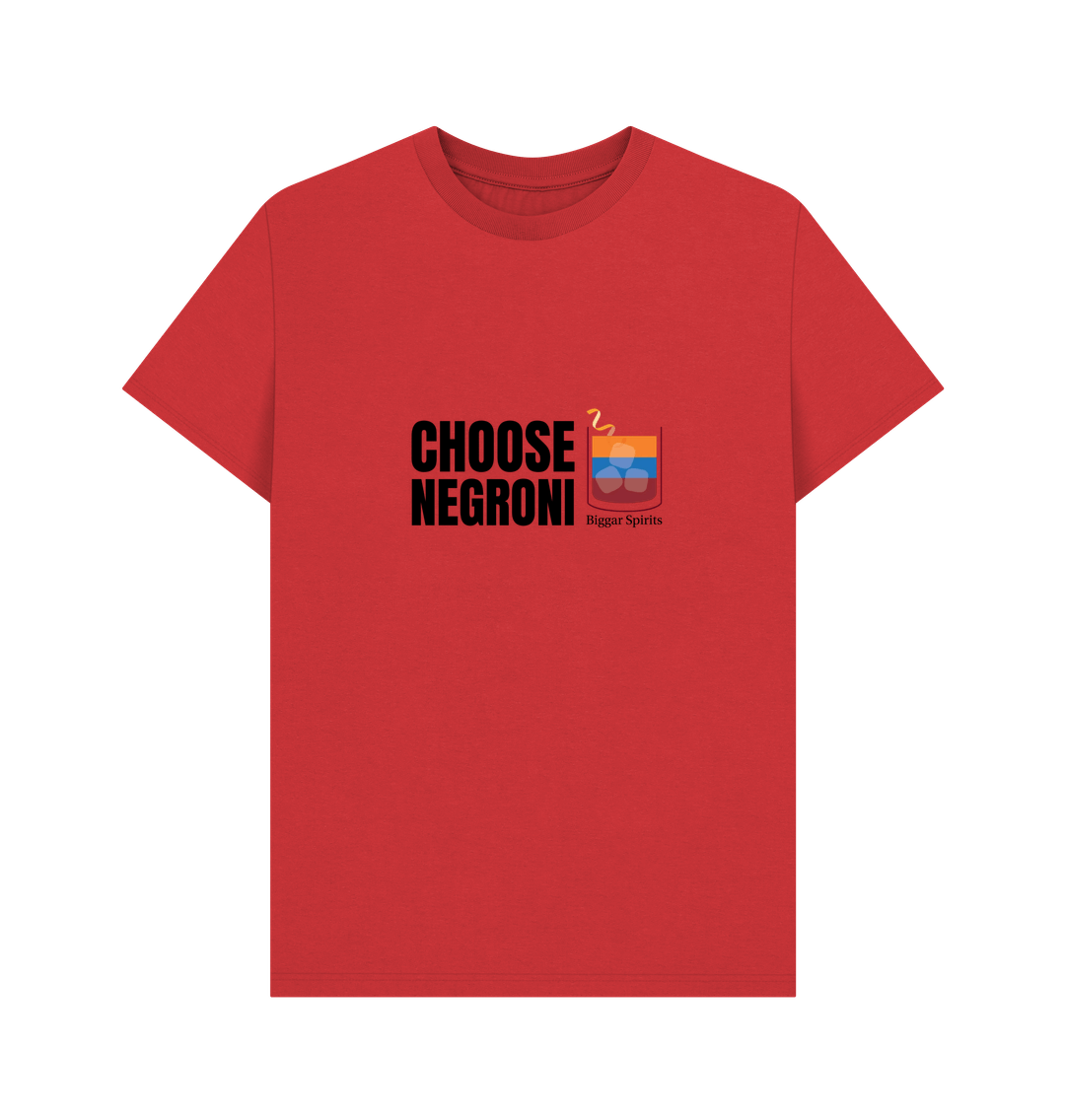 Red Choose Negroni - Men's tee