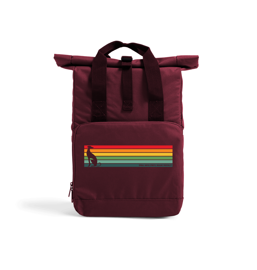 Burgundy Biggar retro bag