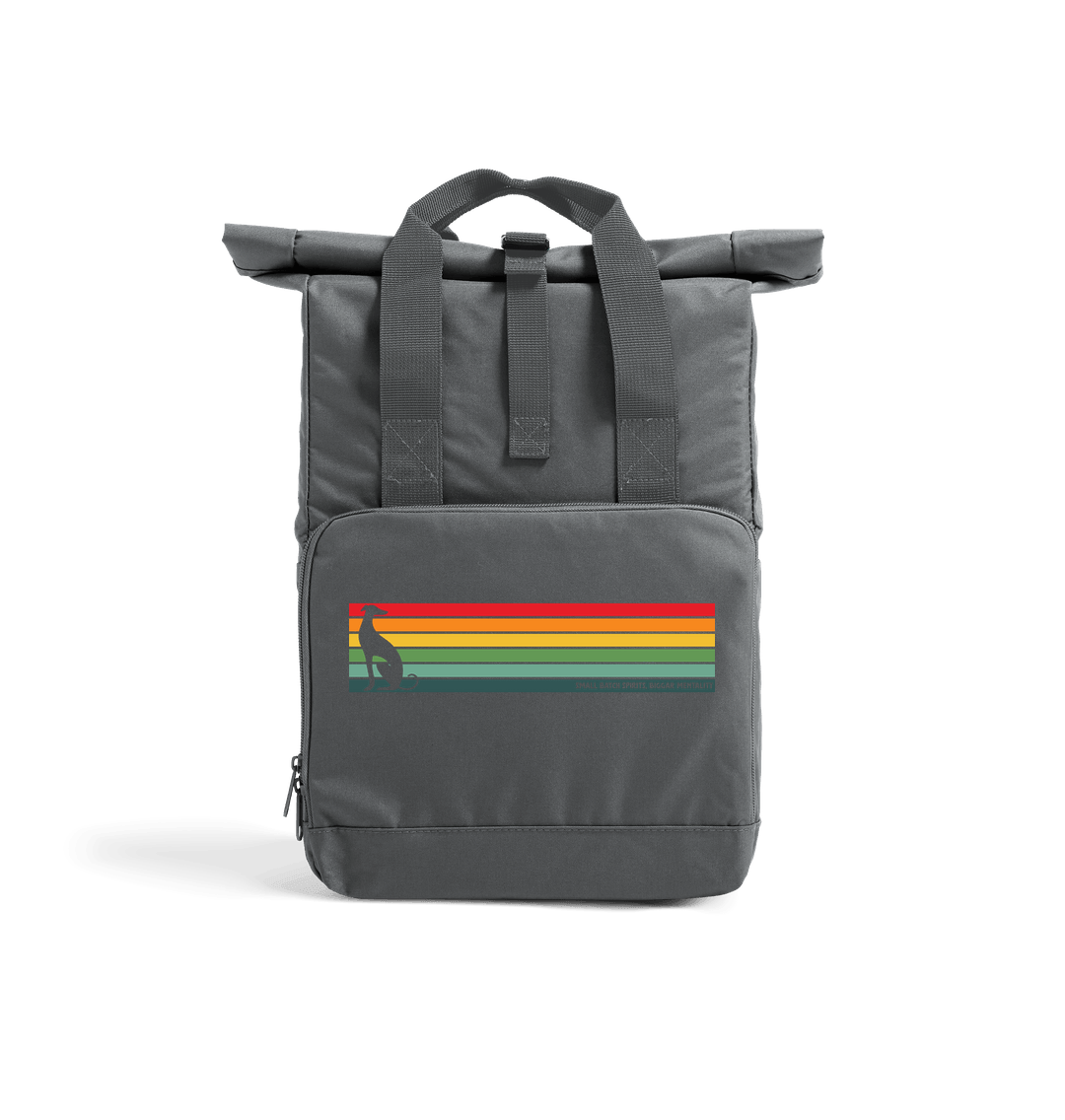 Graphite Grey Biggar retro bag