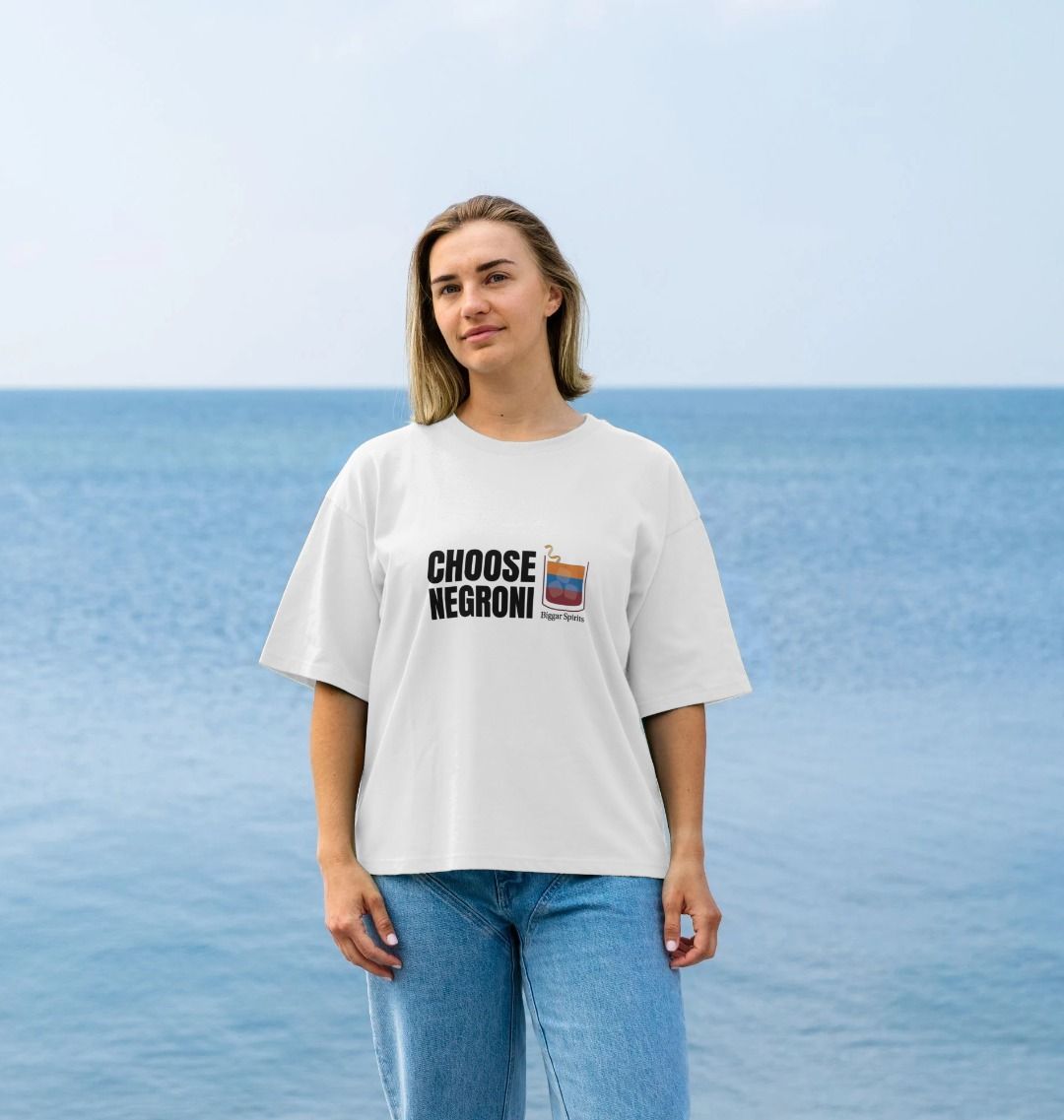 Choose Negroni - Womens oversized t-shirt